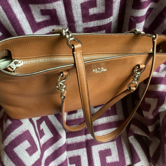 Authentic Coach Sophia Small Pebble Leather Tote - Picture 3 of 15